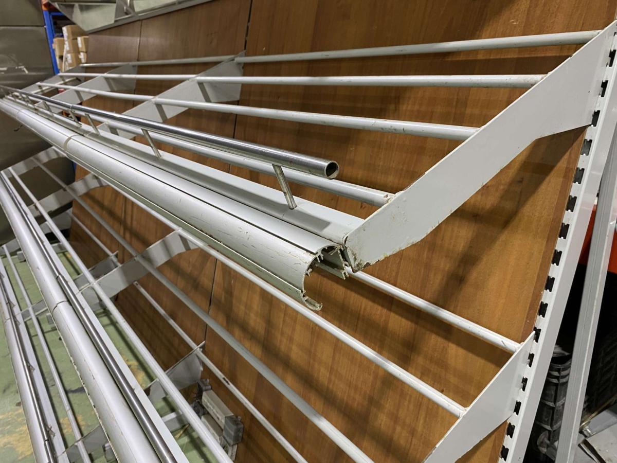 Zöldséges faliregál, állvány 375 – termékfotó felülnézet