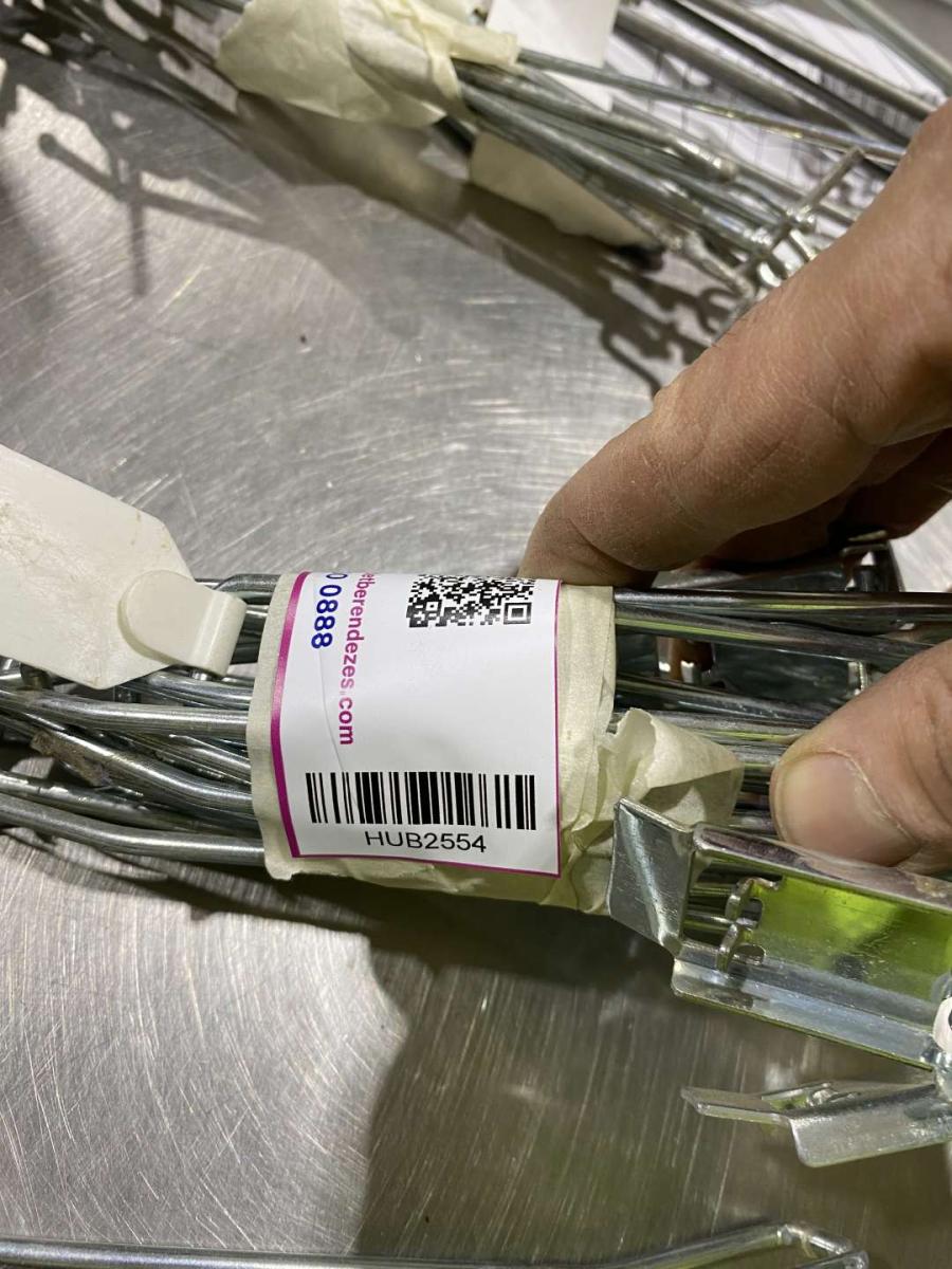 Használt bliszterkampó 12cm – termékfotó jobb oldalról