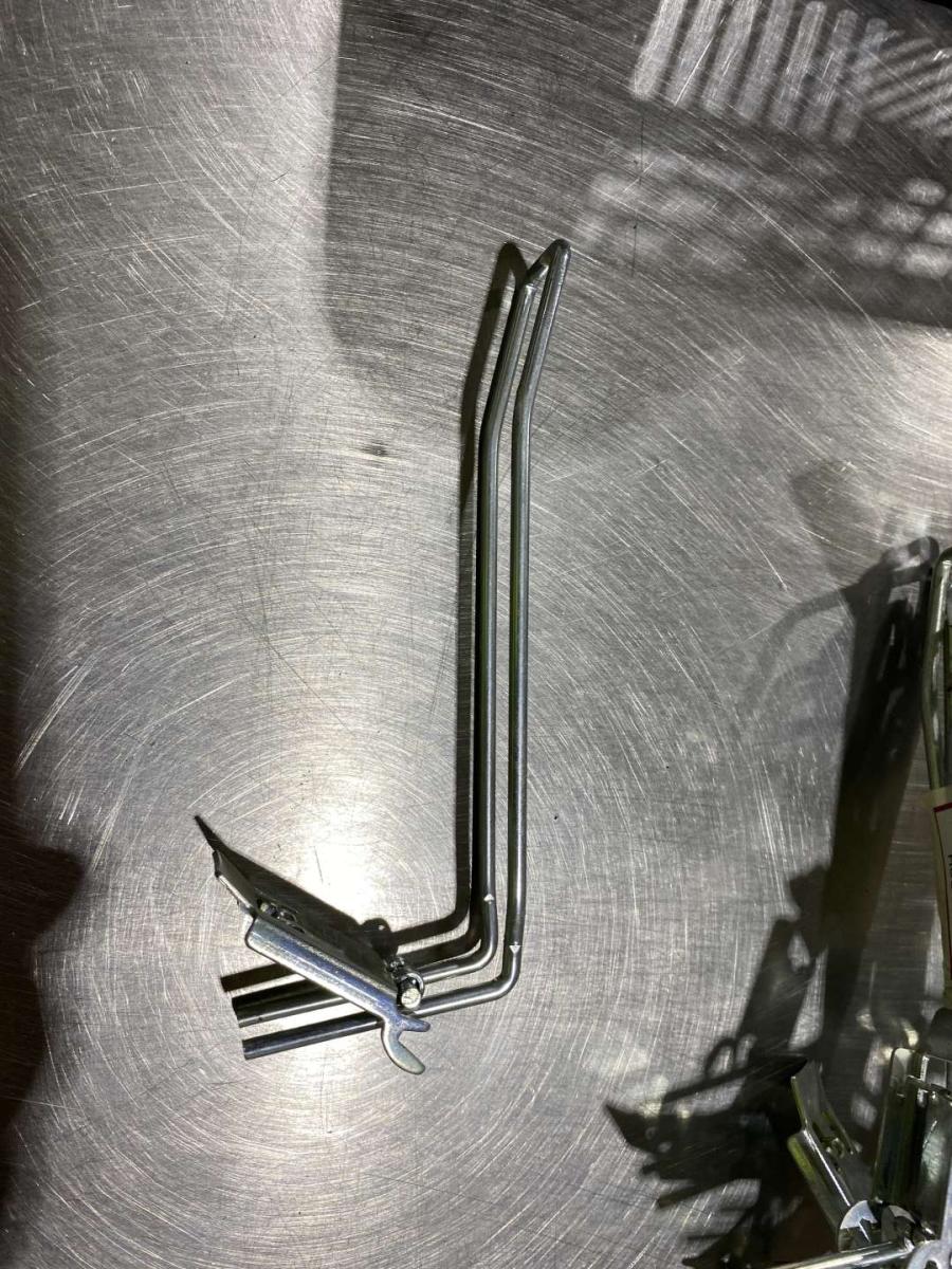 Használt bliszterkampó 12cm – termékfotó felülnézet