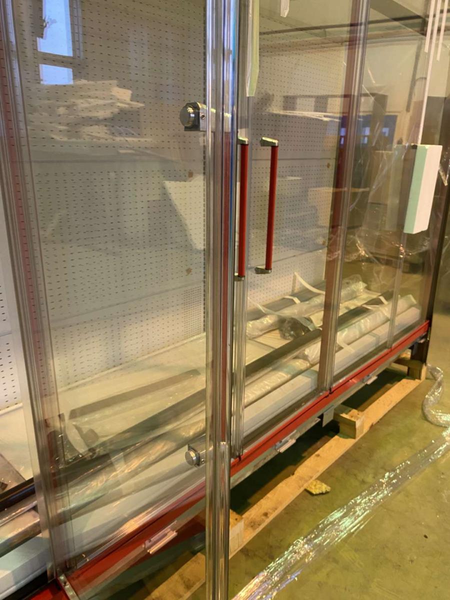 Új WSL - WANZL Horison falihűtő 2,5 méter – termékfotó felülnézet