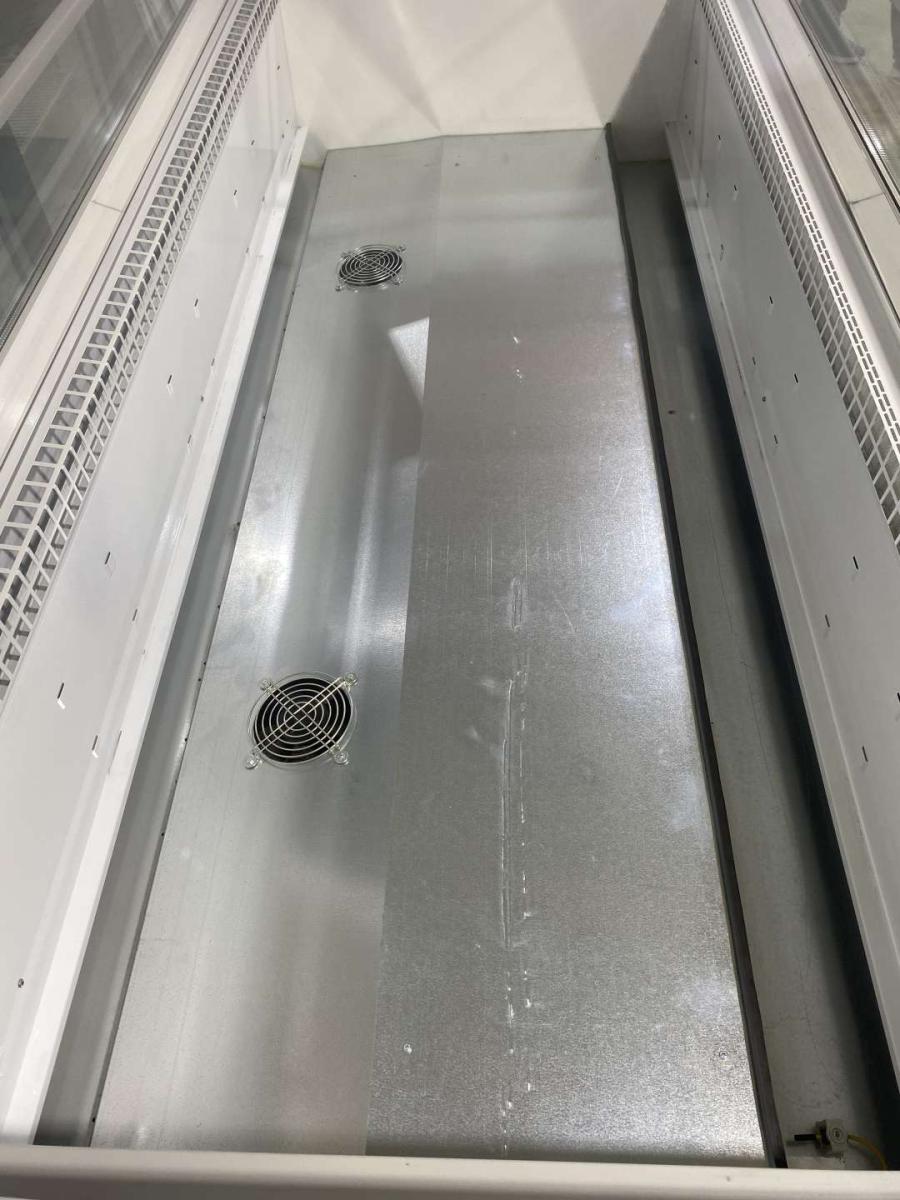 Új De Rigo FIJI ISOLA fagyasztó, hűtősziget – termékfotó hátulról