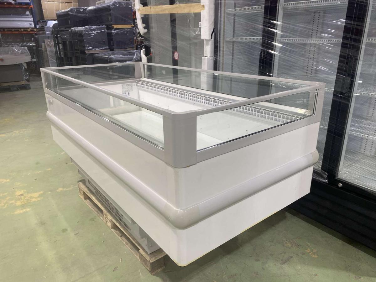 Új De Rigo FIJI ISOLA fagyasztó, hűtősziget – termékfotó bal oldalról