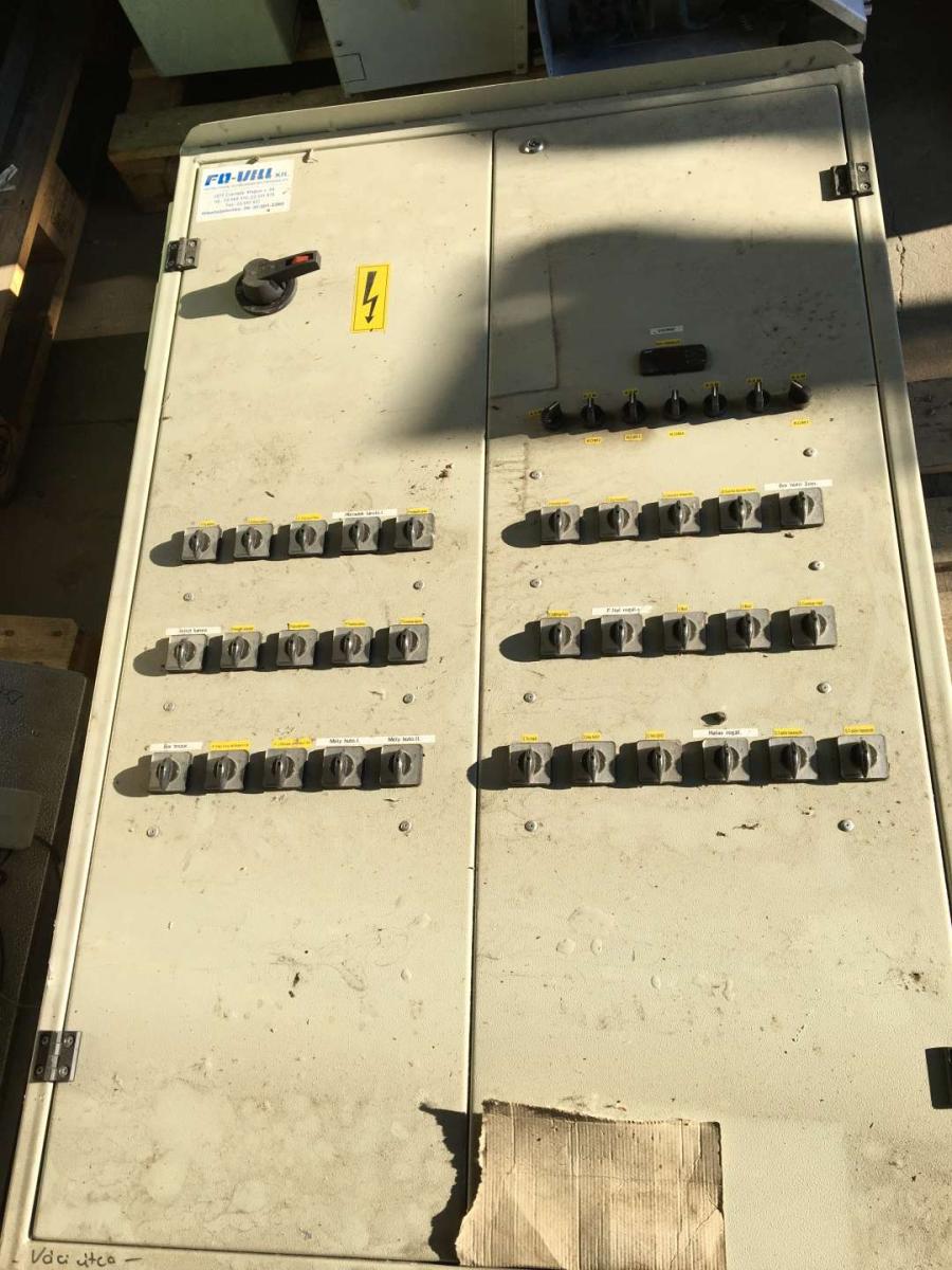 Kalorikus kapcsolószekrény – termékfotó jobb oldalról