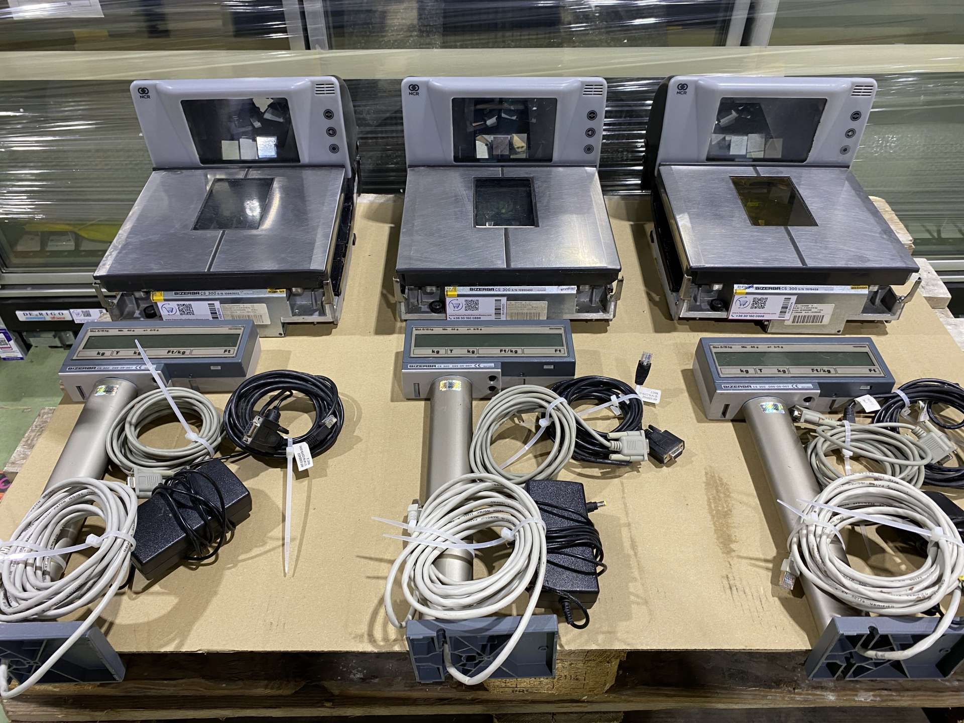 NCR pultba építhető mérleg - szkenner