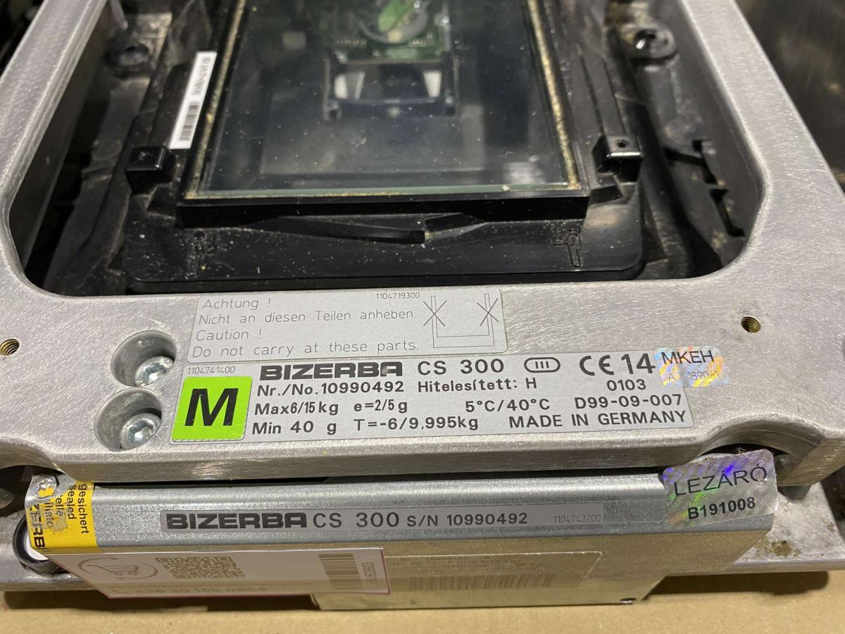 NCR pultba építhető mérleg - szkenner – termékfotó bal oldalról