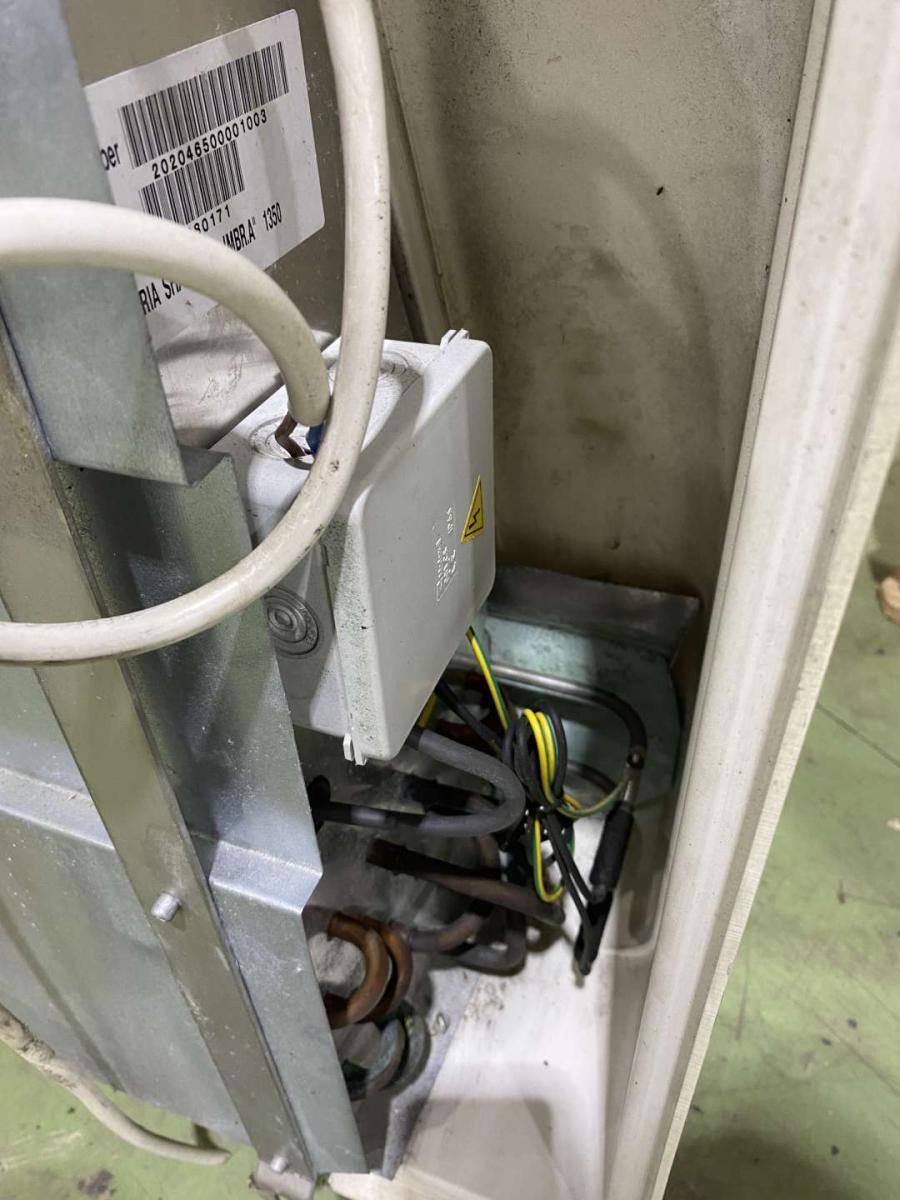 Elpárologtató LU-VE SHA 52 E80 – termékfotó 45° nézet