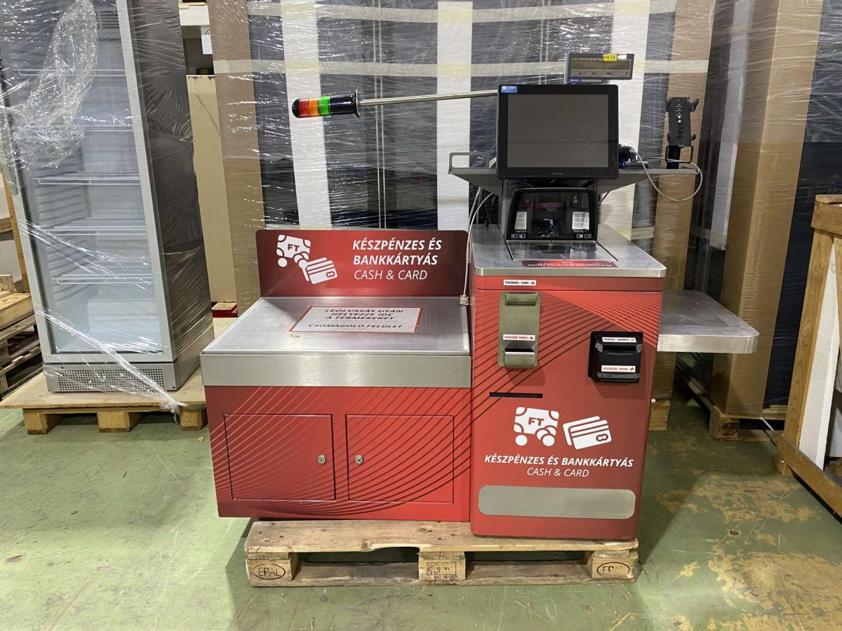 Önkiszolgáló kassza LAUREL – termékfotó elölnézet