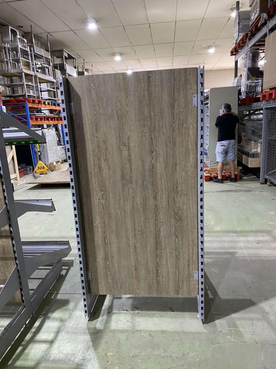 Zöldséges faliregál, Tegometall – termékfotó alulnézet