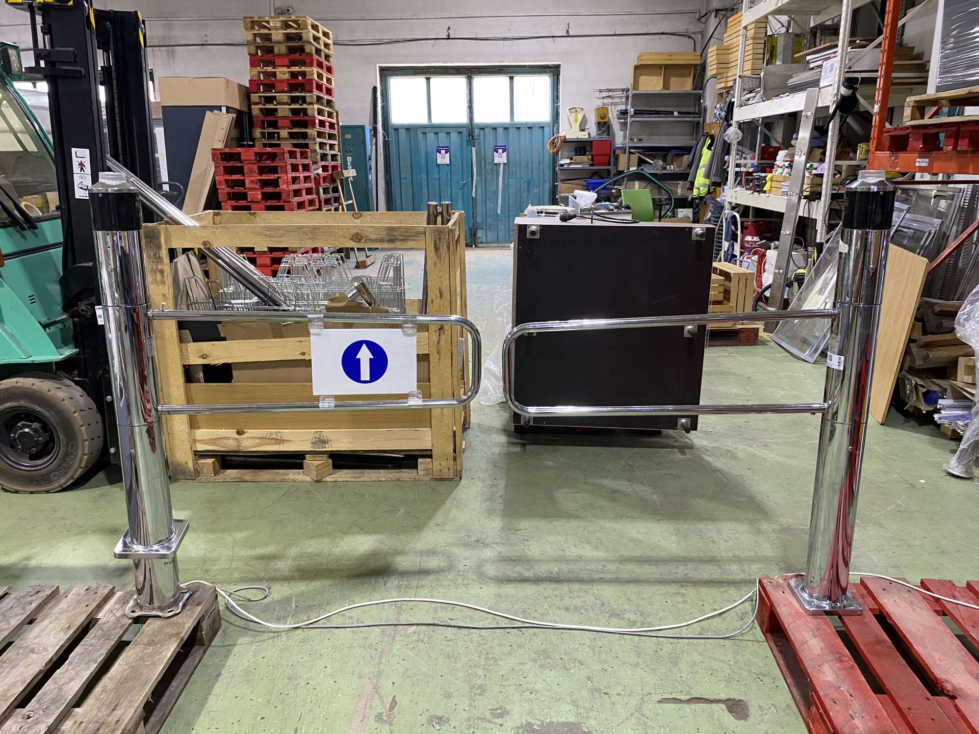 Wanzl Ecoport infrás beengedő kapu