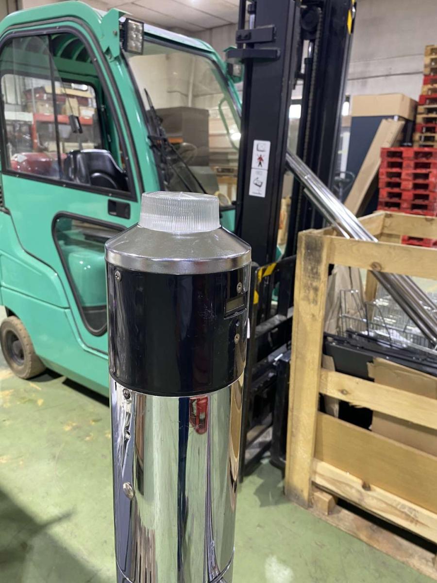 Wanzl Ecoport infrás beengedő kapu – termékfotó hátulról