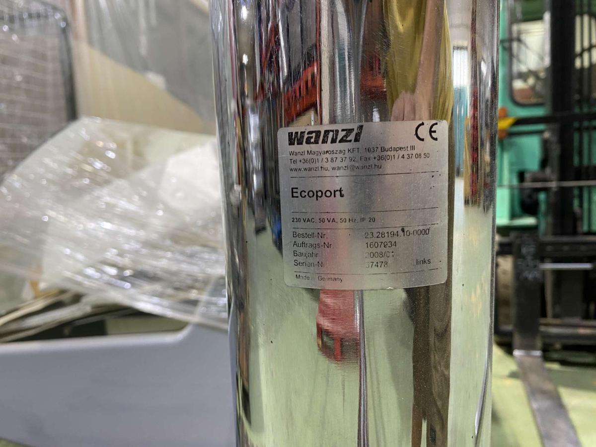 Wanzl Ecoport infrás beengedő kapu – termékfotó alulnézet