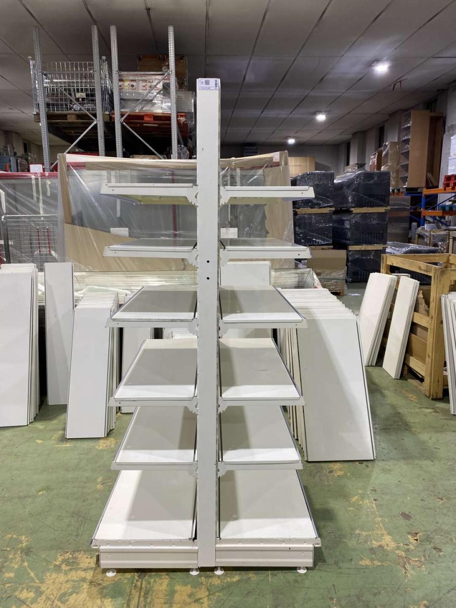 Tegometall polcrendszer, gondola – termékfotó alulnézet