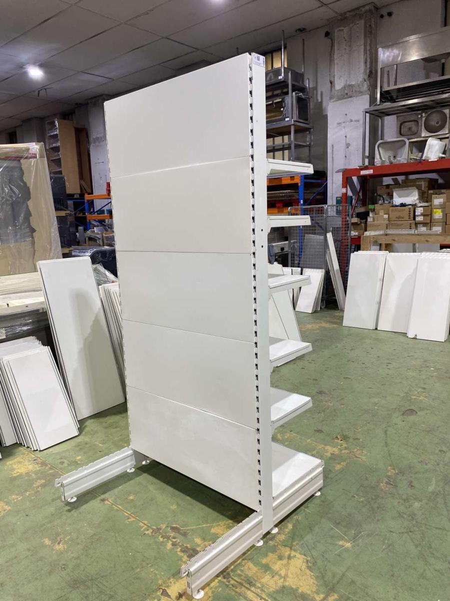 Tegometall polcrendszer, gondola – termékfotó részlet