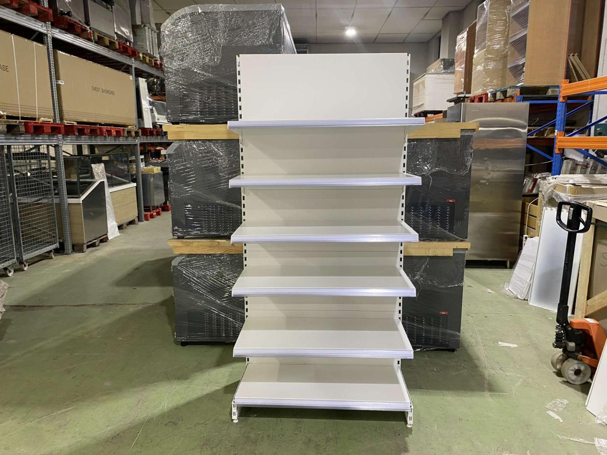 Új Mago /Tegometall polcrendszer, faliregál falipolc – termékfotó alulnézet