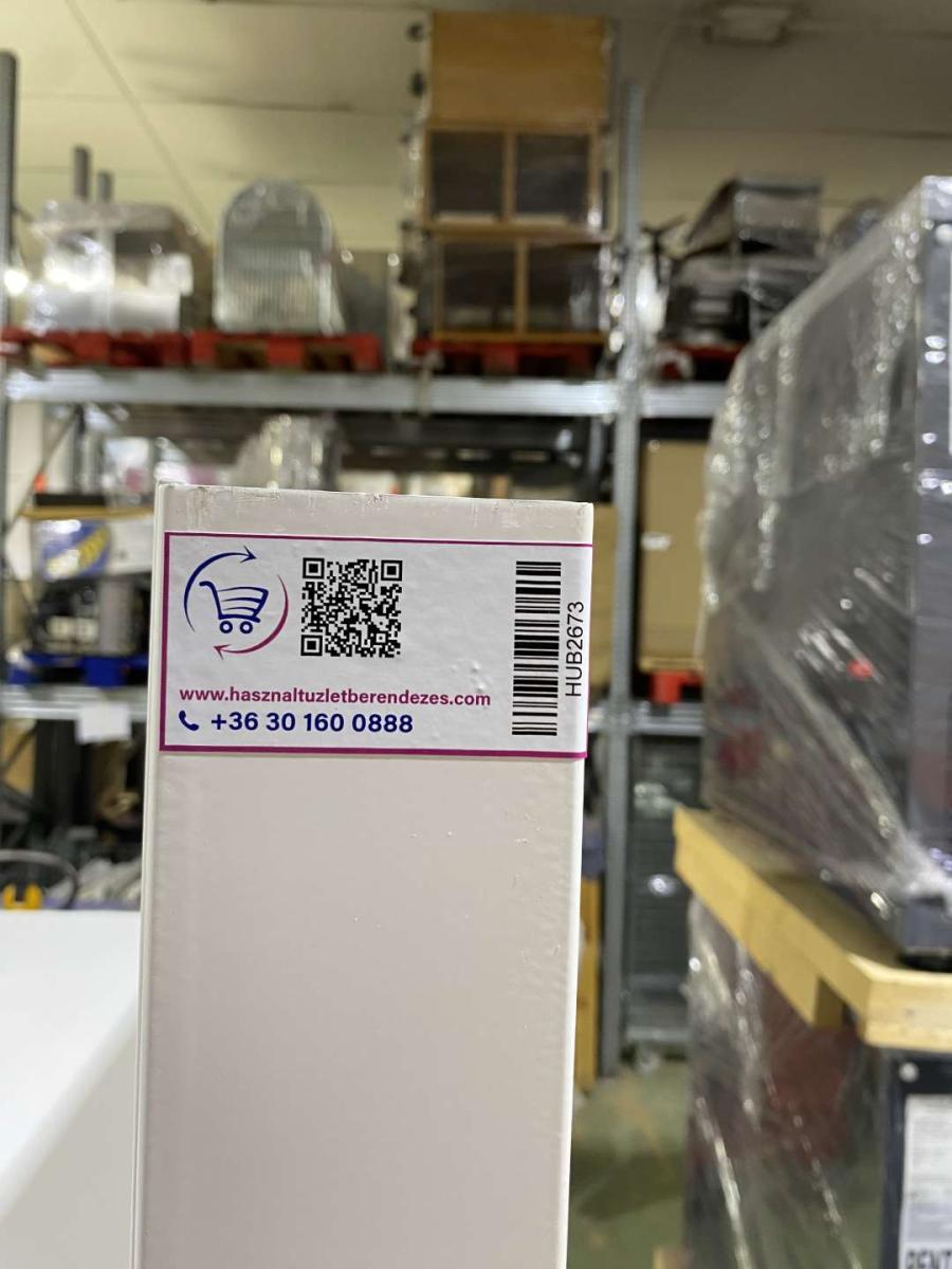 Új Mago /Tegometall polcrendszer, faliregál falipolc – termékfotó 45° nézet