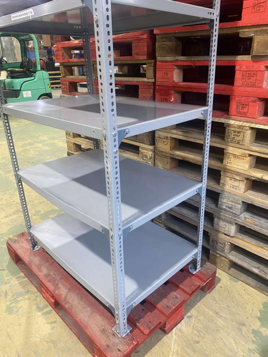 Salgó polc, raktári állvány – termékfotó részlet