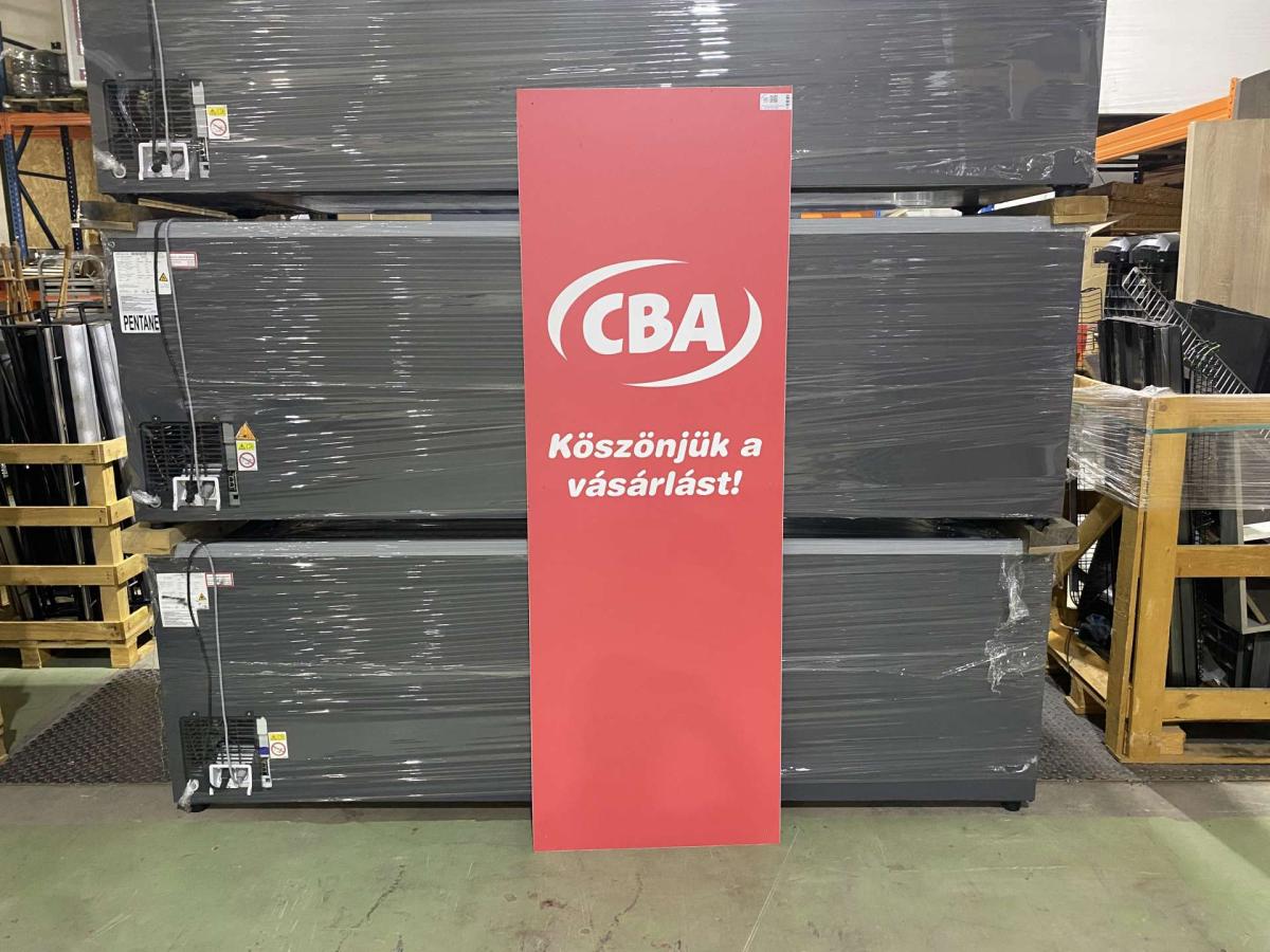 Átmatricázható Dibond tábla – termékfotó elölnézet