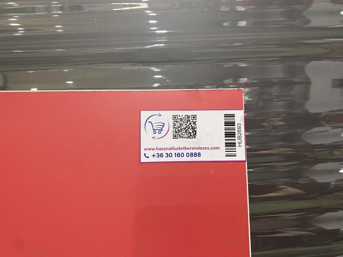 Átmatricázható Dibond tábla – termékfotó hátulról