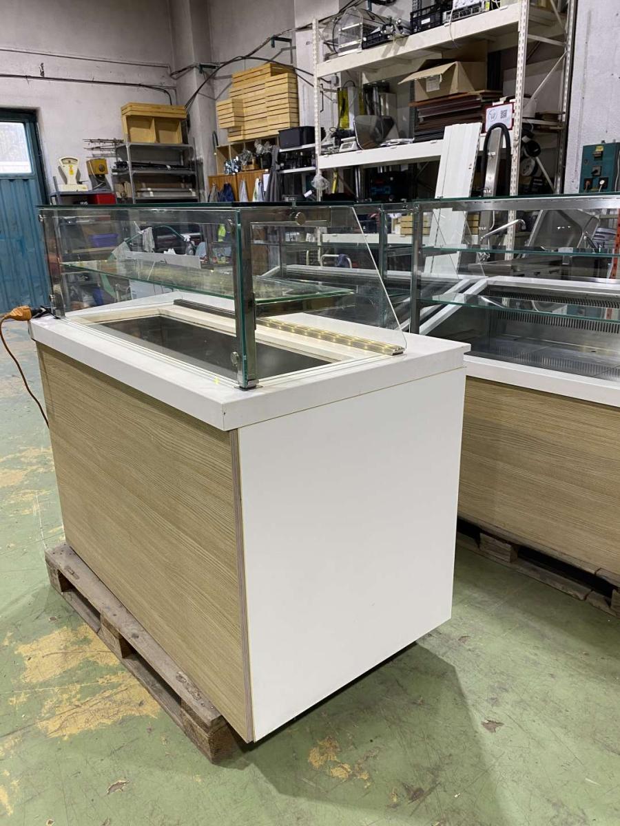 Snack convenience GN pult – termékfotó hátulról