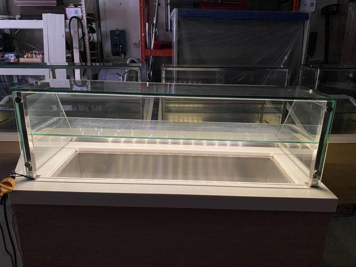 Snack convenience GN pult – termékfotó bal oldalról