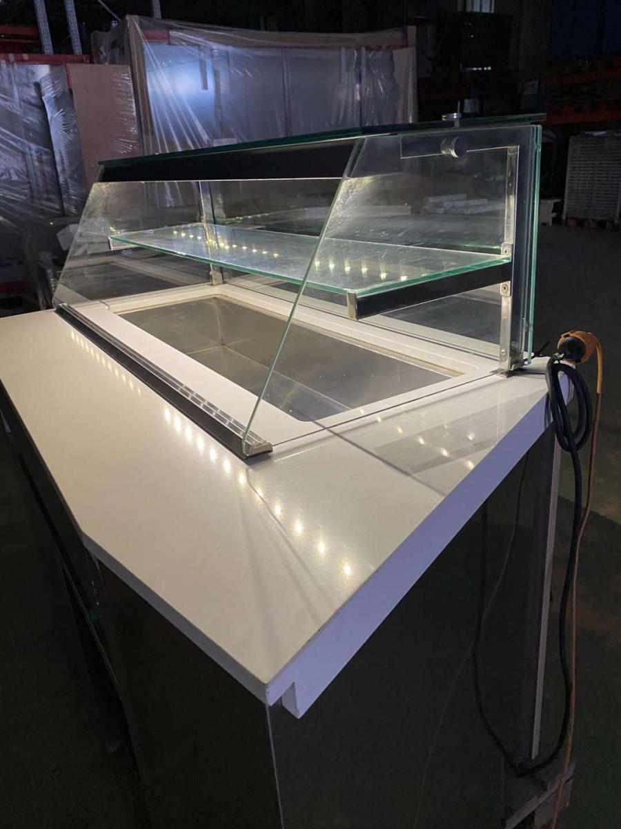 Snack convenience GN pult – termékfotó felülnézet