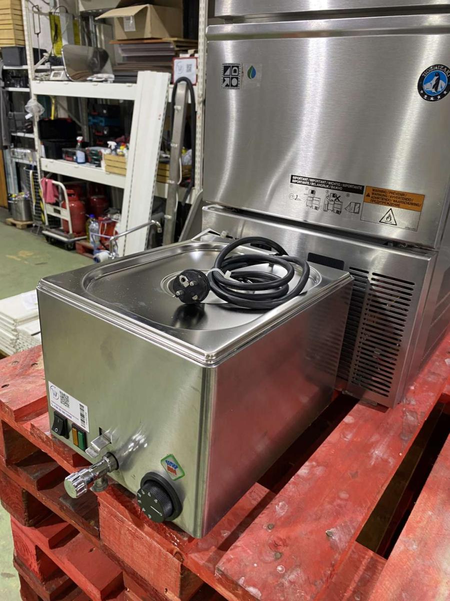 Bain-maire, asztali vízfürdős melegentartó – termékfotó jobb oldalról