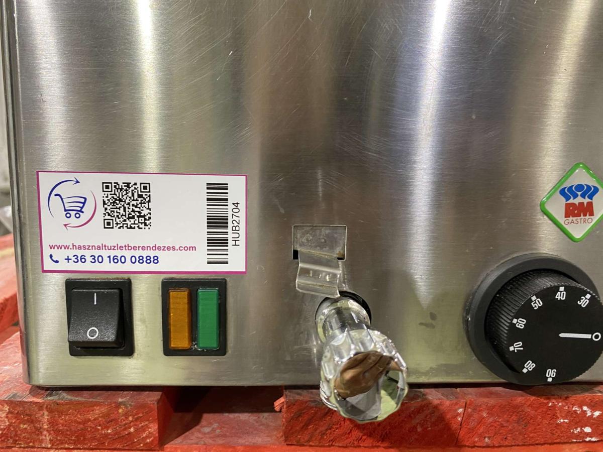 Bain-maire, asztali vízfürdős melegentartó – termékfotó hátulról