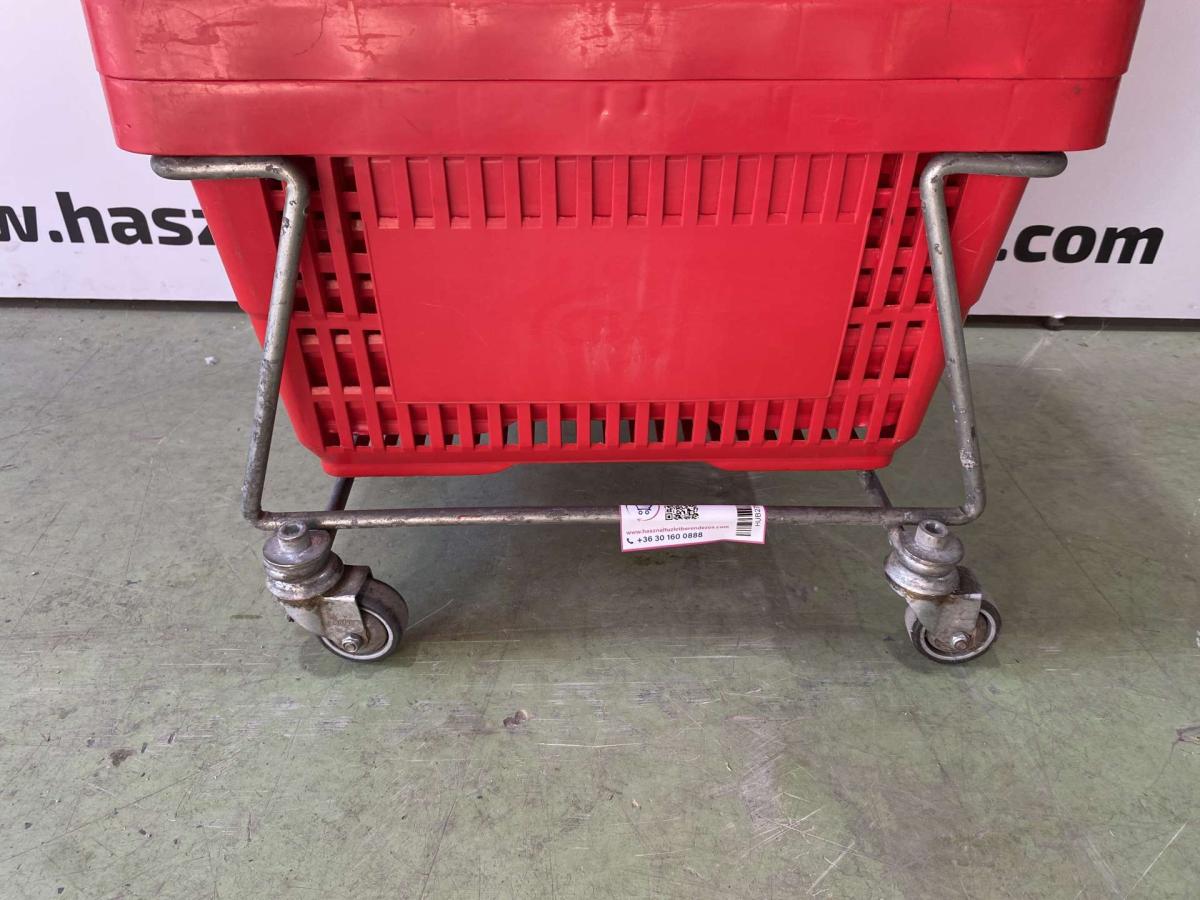 Gurulós kosártartó – termékfotó elölnézet