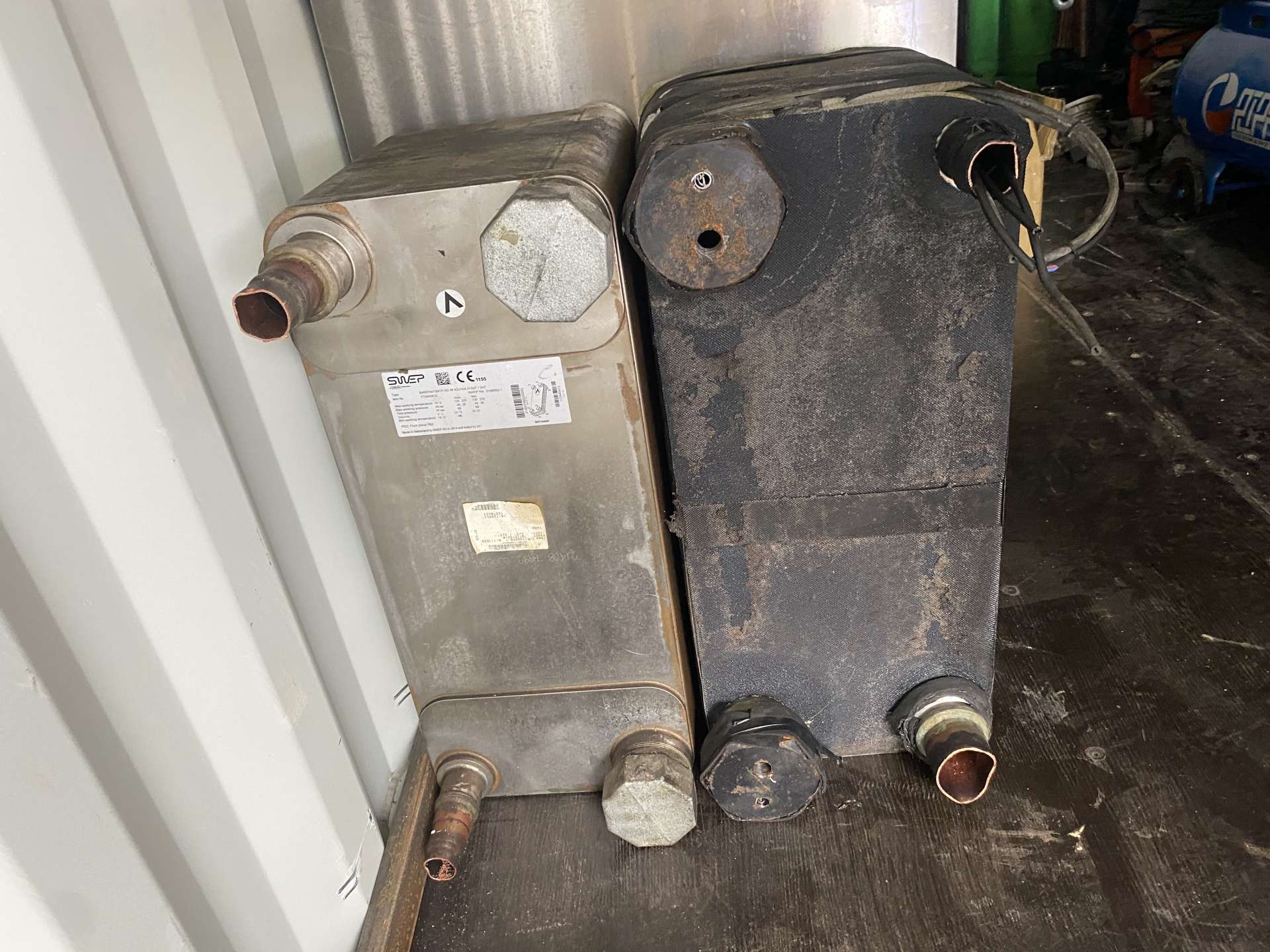 Lemezes hőcserélő SWEP B400