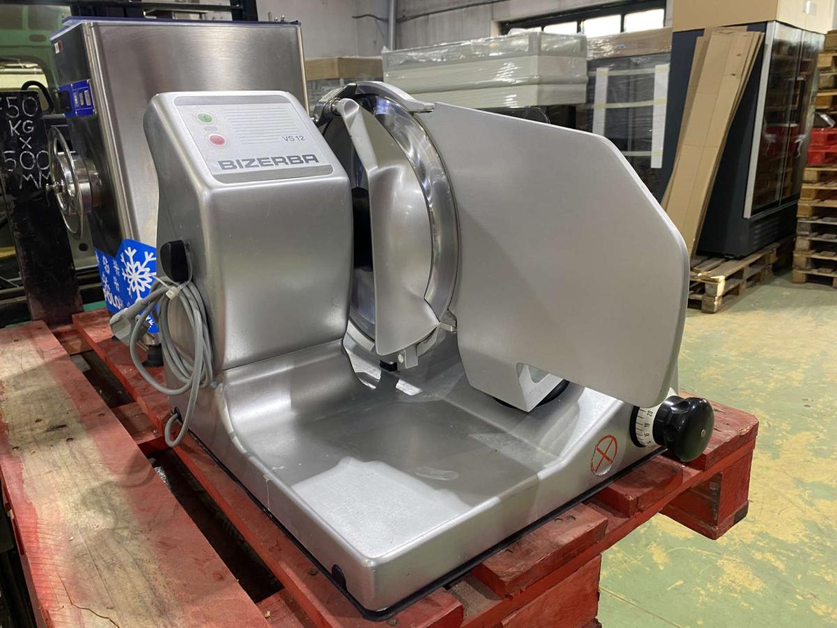 Bizerba VS 12_szeletelőgép – termékfotó felülnézet