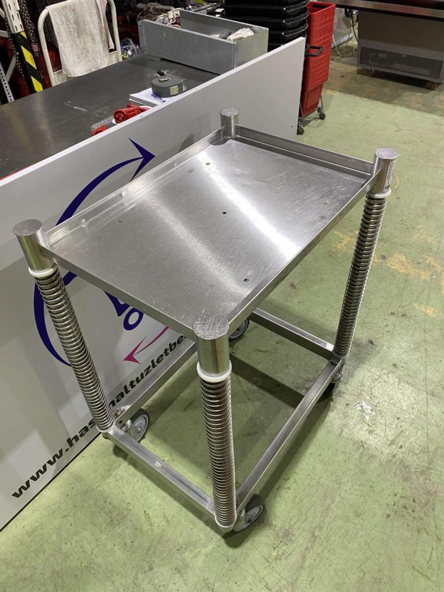 Rugós tálcafeladó kocsi – termékfotó felülnézet