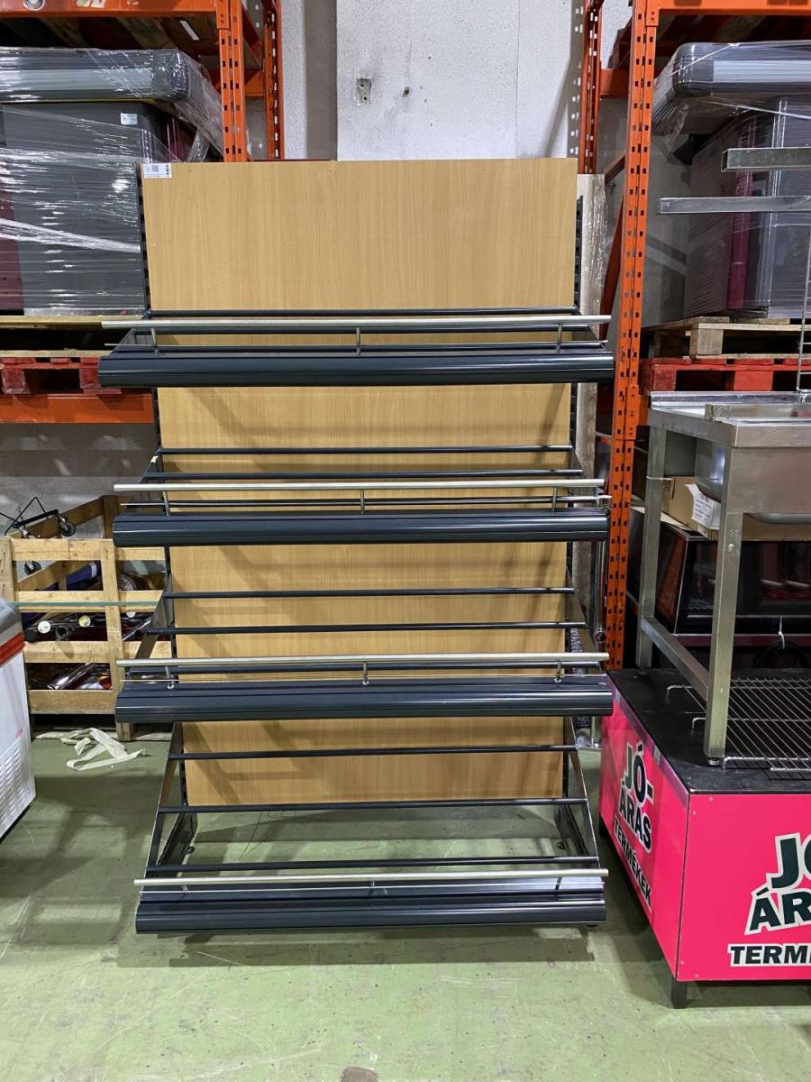 Zöldséges regál, Tegometall – termékfotó elölnézet