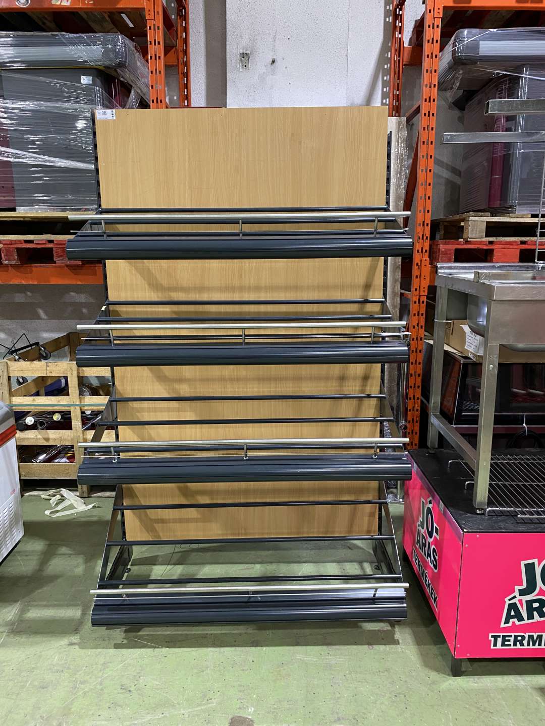 Zöldséges regál, Tegometall