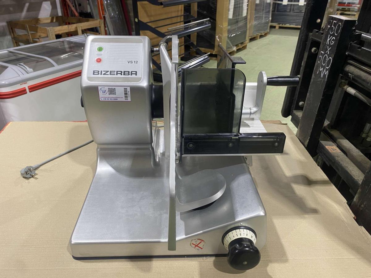 Bizerba VS 12 szeletelőgép – termékfotó alulnézet