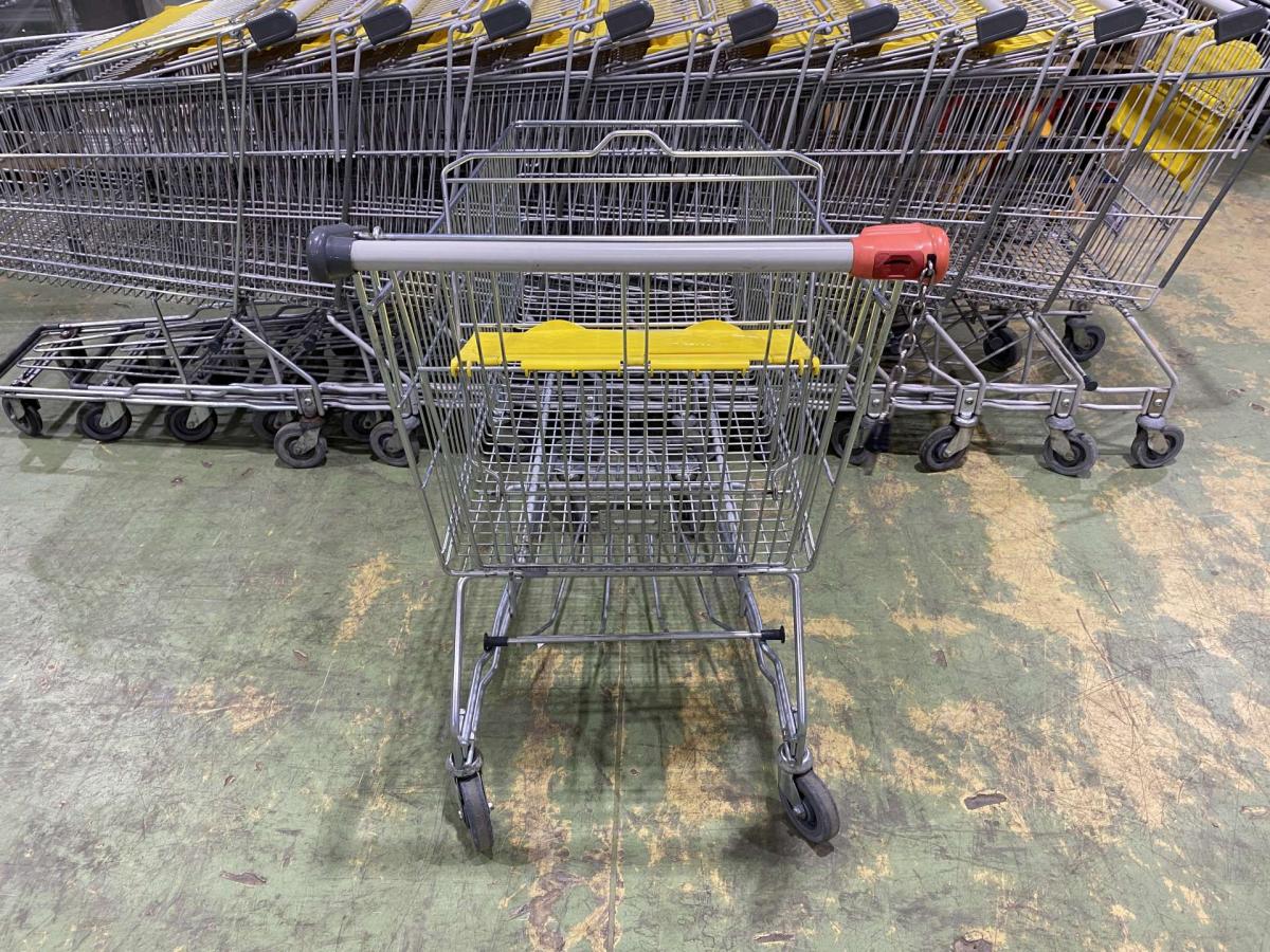 Bevásárlókocsi Caddie 180 BXM literes horganyzott – termékfotó jobb oldalról