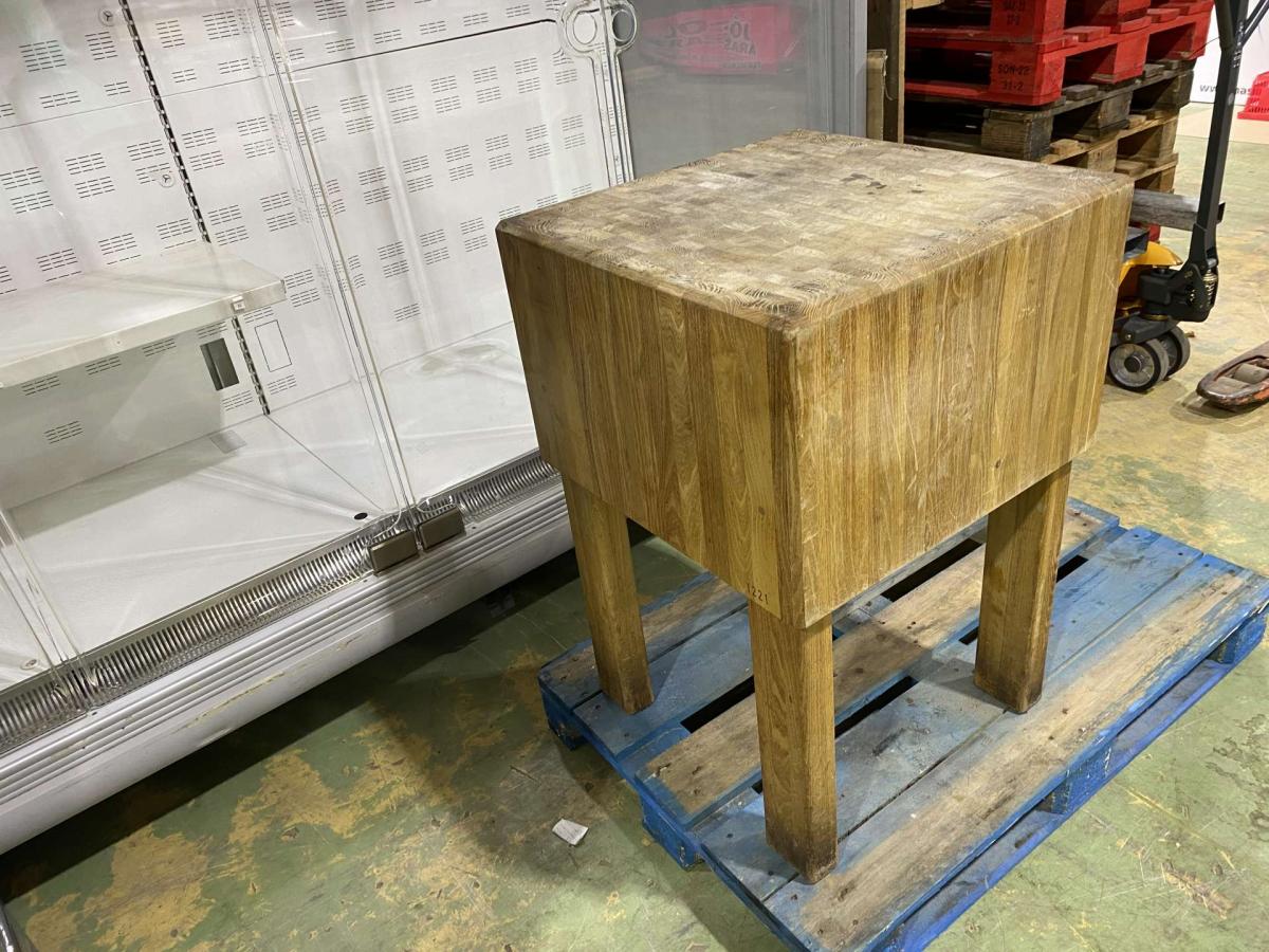 Hústőke, rakott tölgy – termékfotó felülnézet