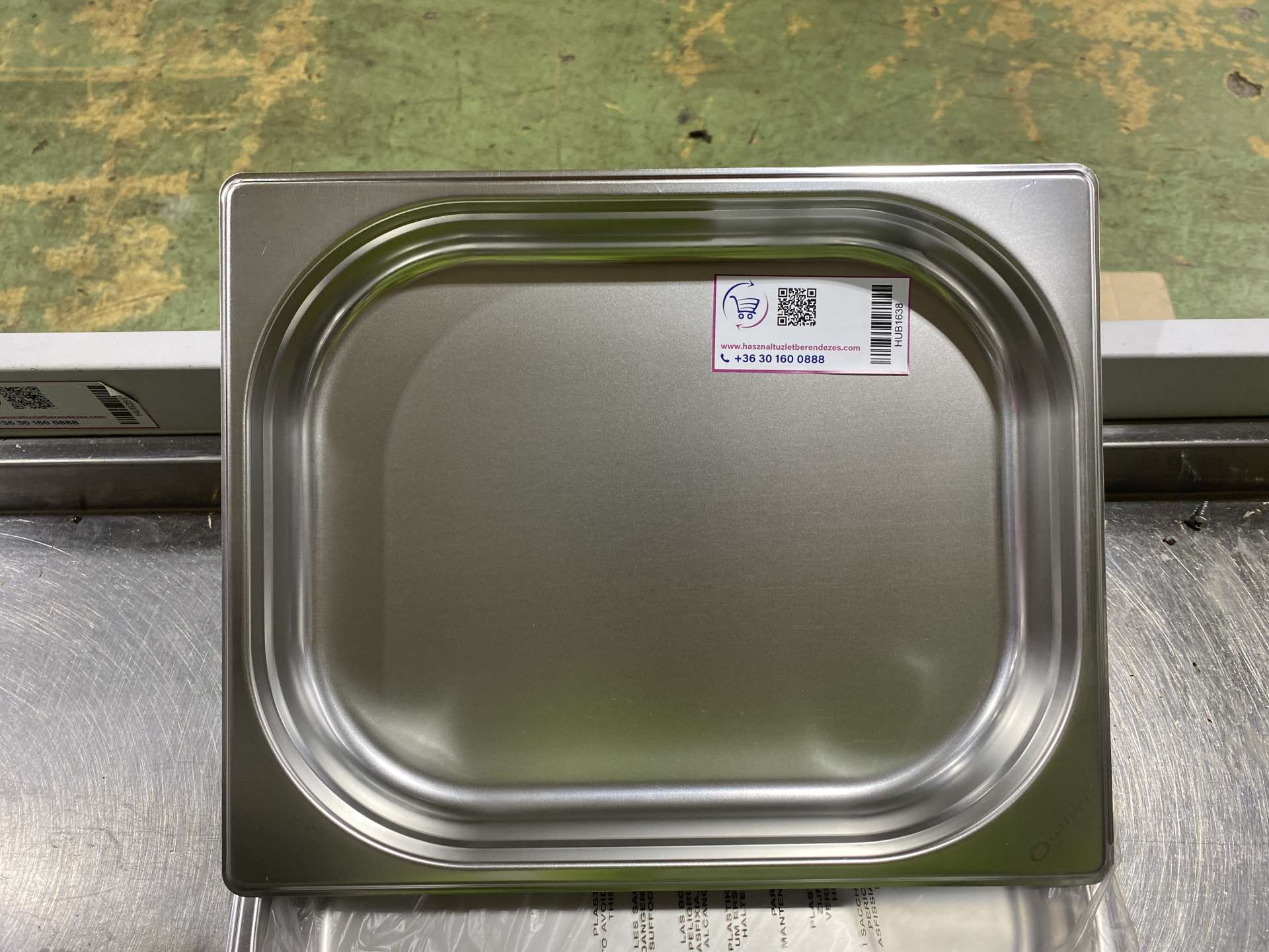 Új GN edény 1/2-040