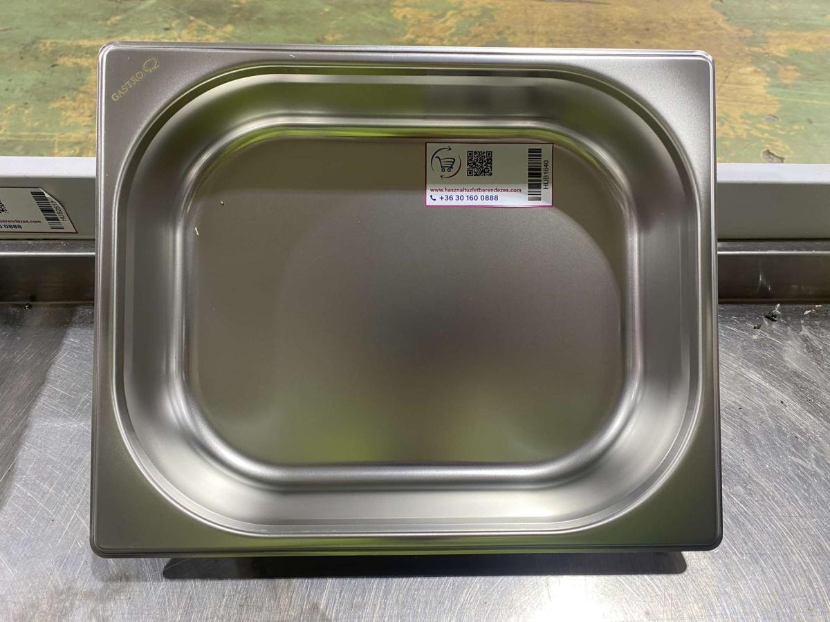 Új GN edény 1/2-065 – termékfotó hátulról