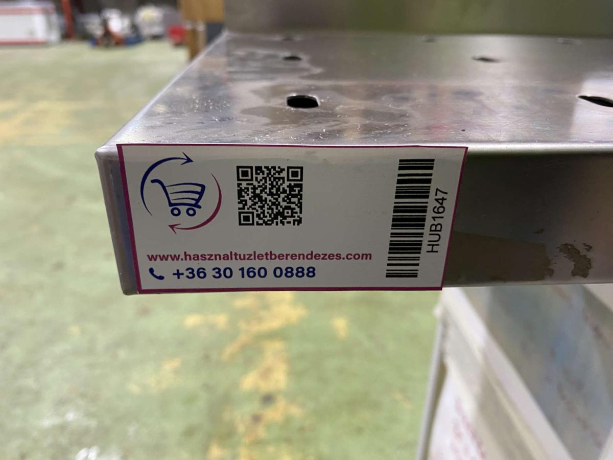 Rozsdamentes csepegtető polc 100*30 – termékfotó jobb oldalról