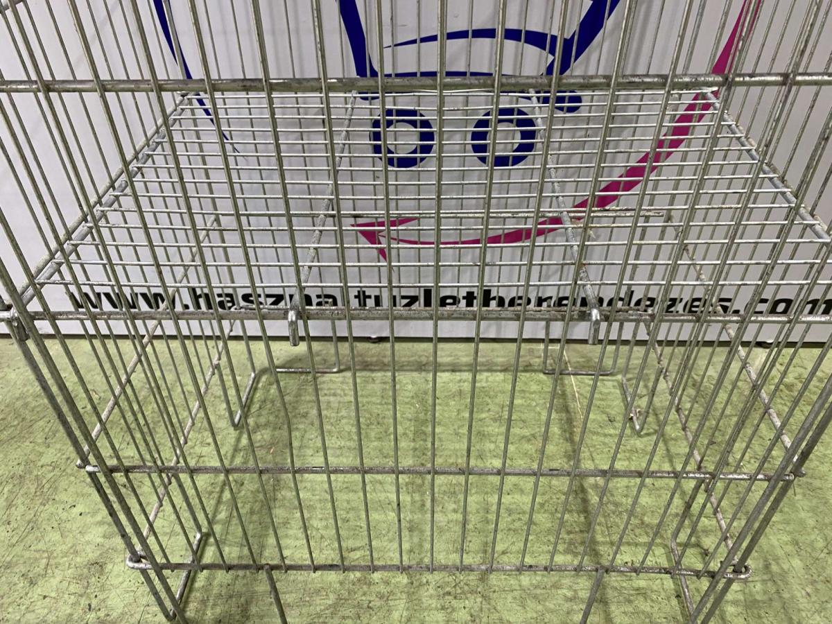 Másodkihelyezés, összecsukható kosár – termékfotó felülnézet