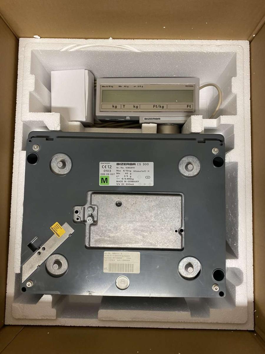Bizerba CS 300 mérleg – termékfotó hátulról