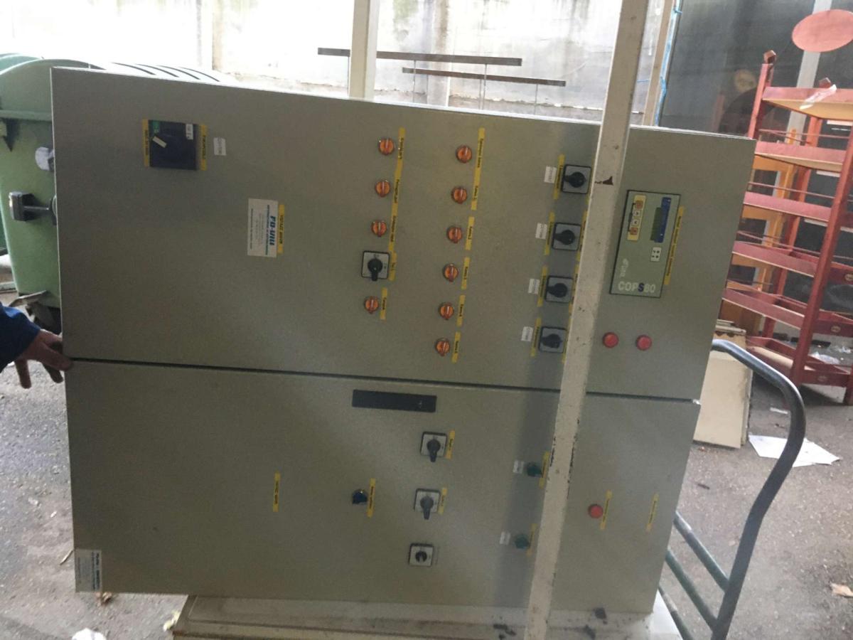 Vezérlőszekrény hűtés gépészet – termékfotó elölnézet