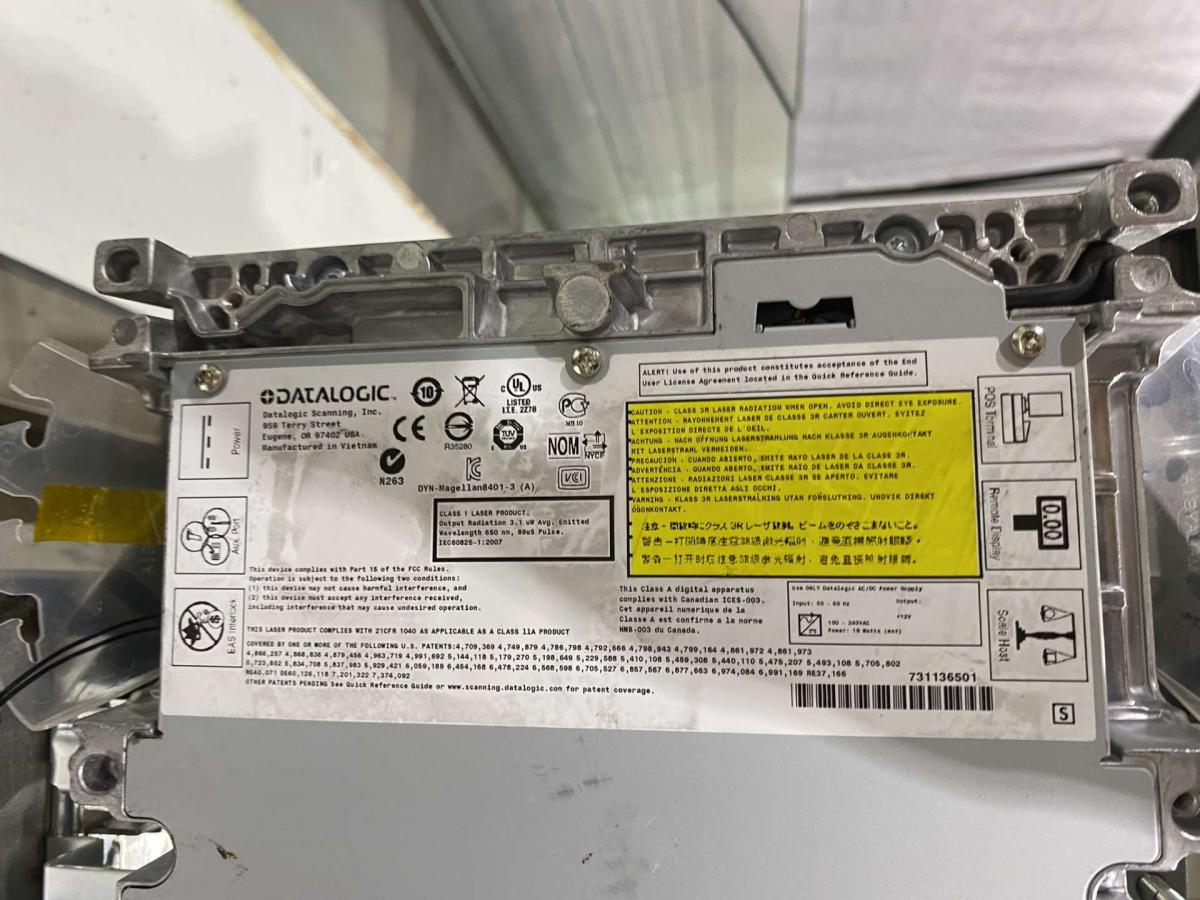 Magellán 8400 pultba építhető mérleg - szkenner – termékfotó (11. kép)