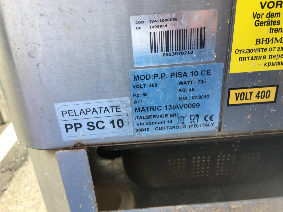 Burgonyakoptató "ITAL" – termékfotó jobb oldalról