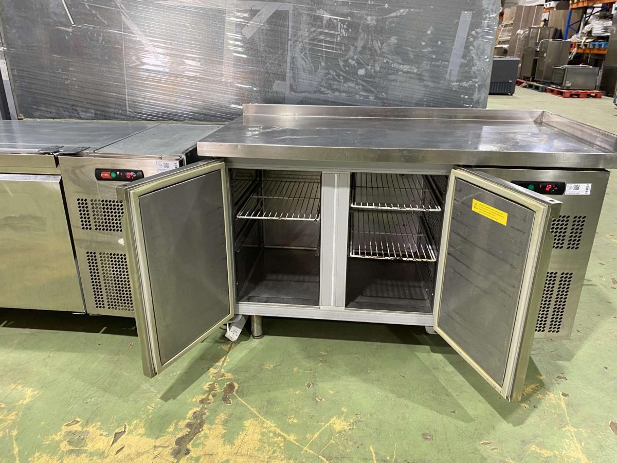 Hűtött munkaasztal ILSA 140*70*85 – termékfotó hátulról