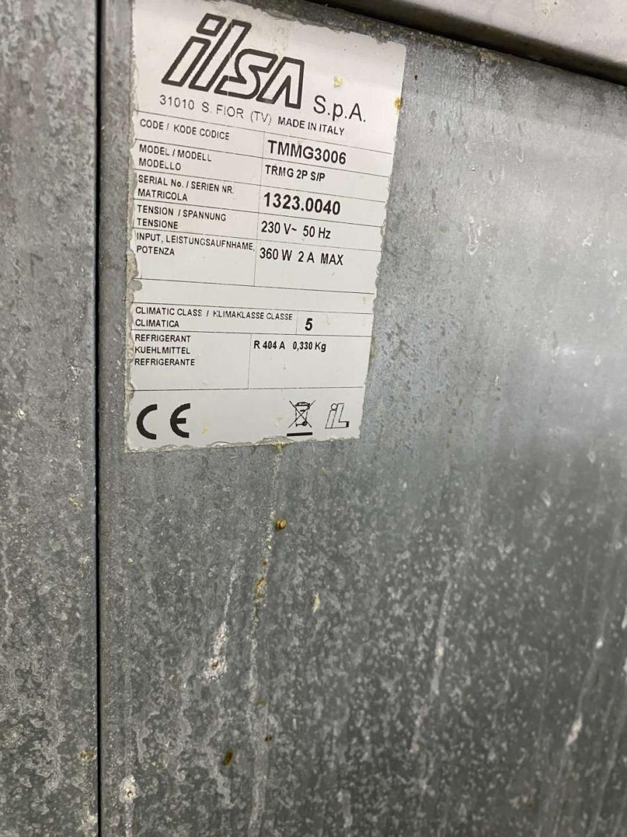 Hűtött munkaasztal ILSA 140*70*85 – termékfotó felülnézet